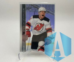 2020-21 UD Extended Clear Cut Acetate #581 ANDREAS JOHNSSON NJ Devils